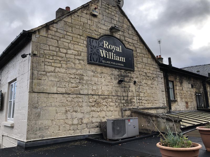 Terrace to the rear. (Pub, External, Sign). Published on 03-12-2021