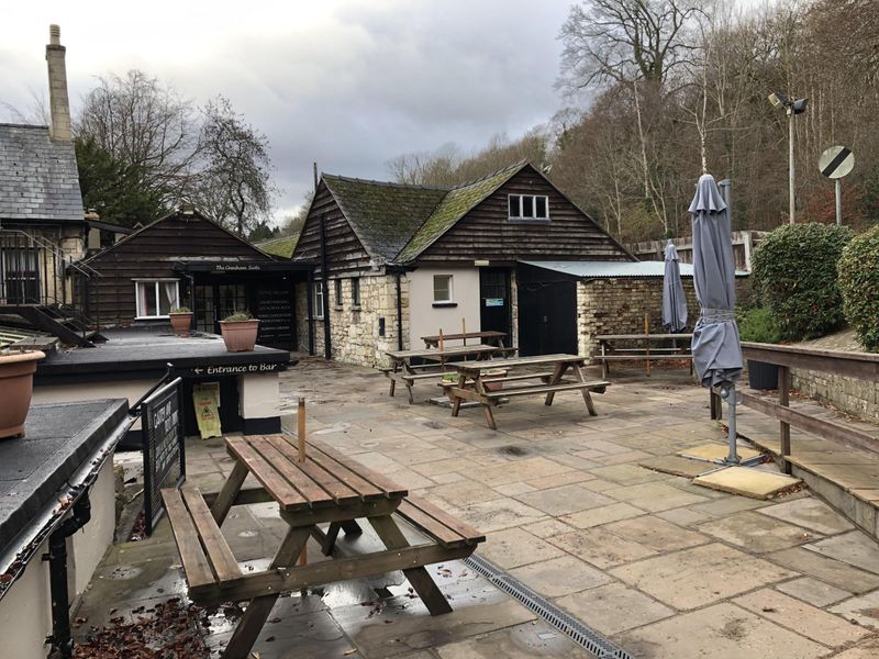 Terrace to the rear. (Pub, External). Published on 03-12-2021
