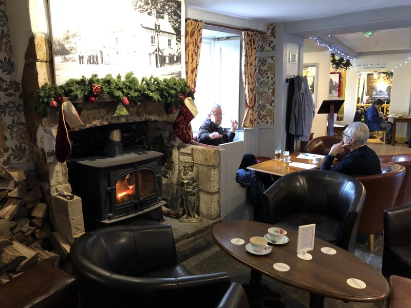 Real fire in bar. (Bar). Published on 03-12-2021
