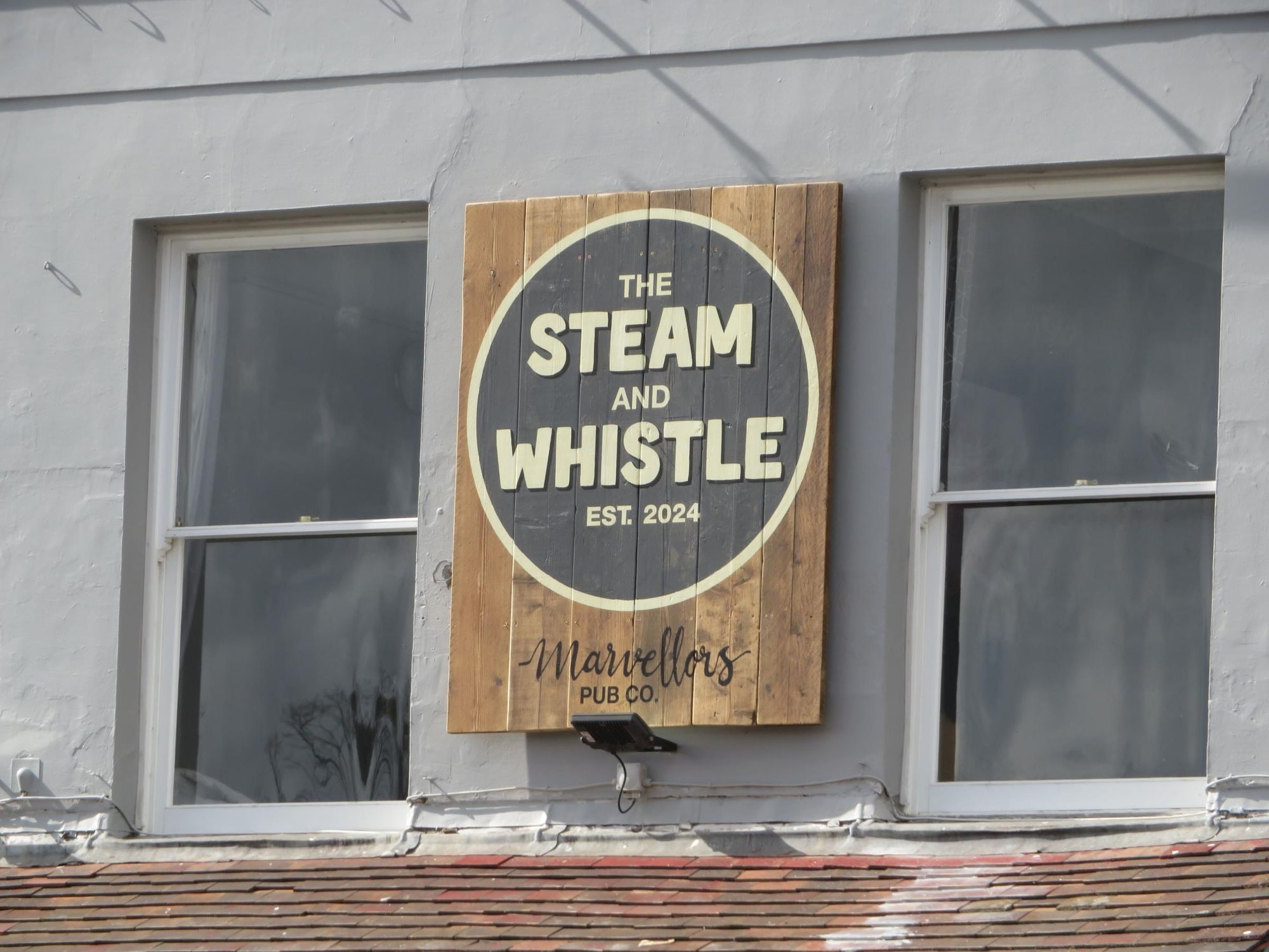 The Steam & whistle March 2024. (Sign). Published on 29-03-2024