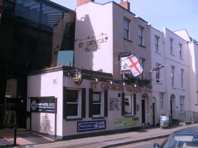 St. Georges Vaults - Cheltenham. (Pub, External). Published on 16-02-2014 