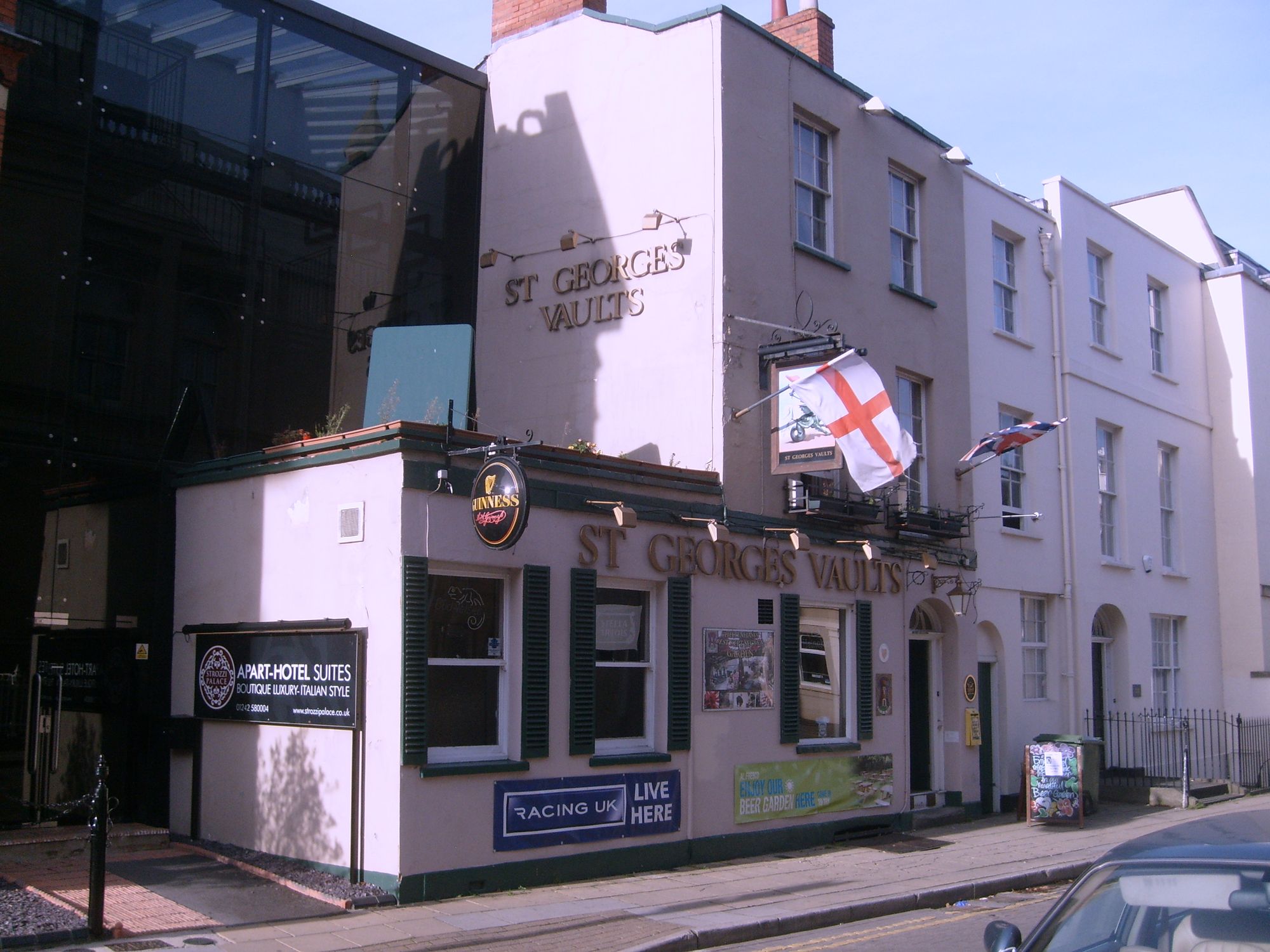 St. Georges Vaults - Cheltenham. (Pub, External). Published on 16-02-2014