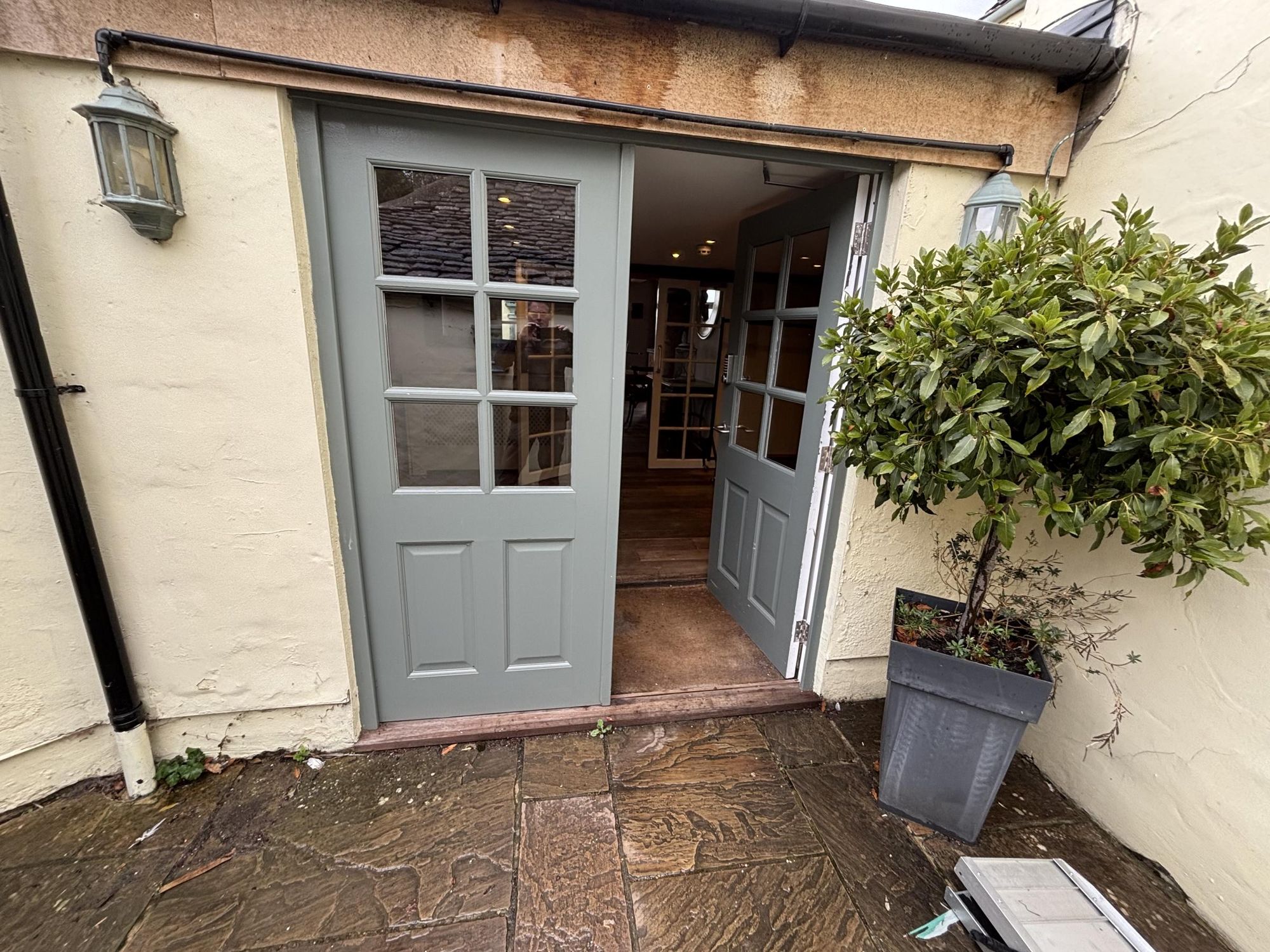 Accessible entranceway - note small 2" step. (External). Published on 21-10-2026