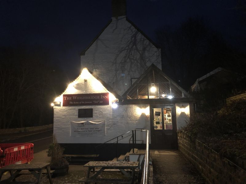Disabled entrance by night. (Pub, External). Published on 05-02-2023