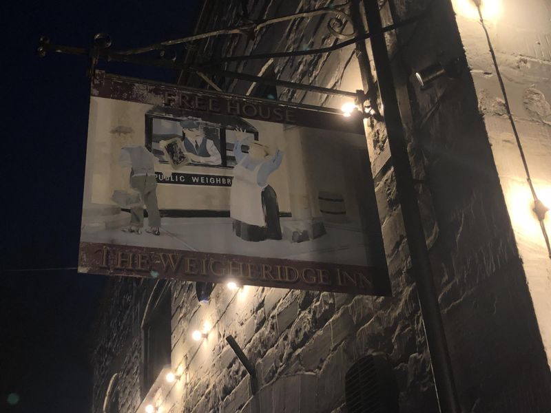Pub sign by night. (External, Sign). Published on 05-02-2023 
