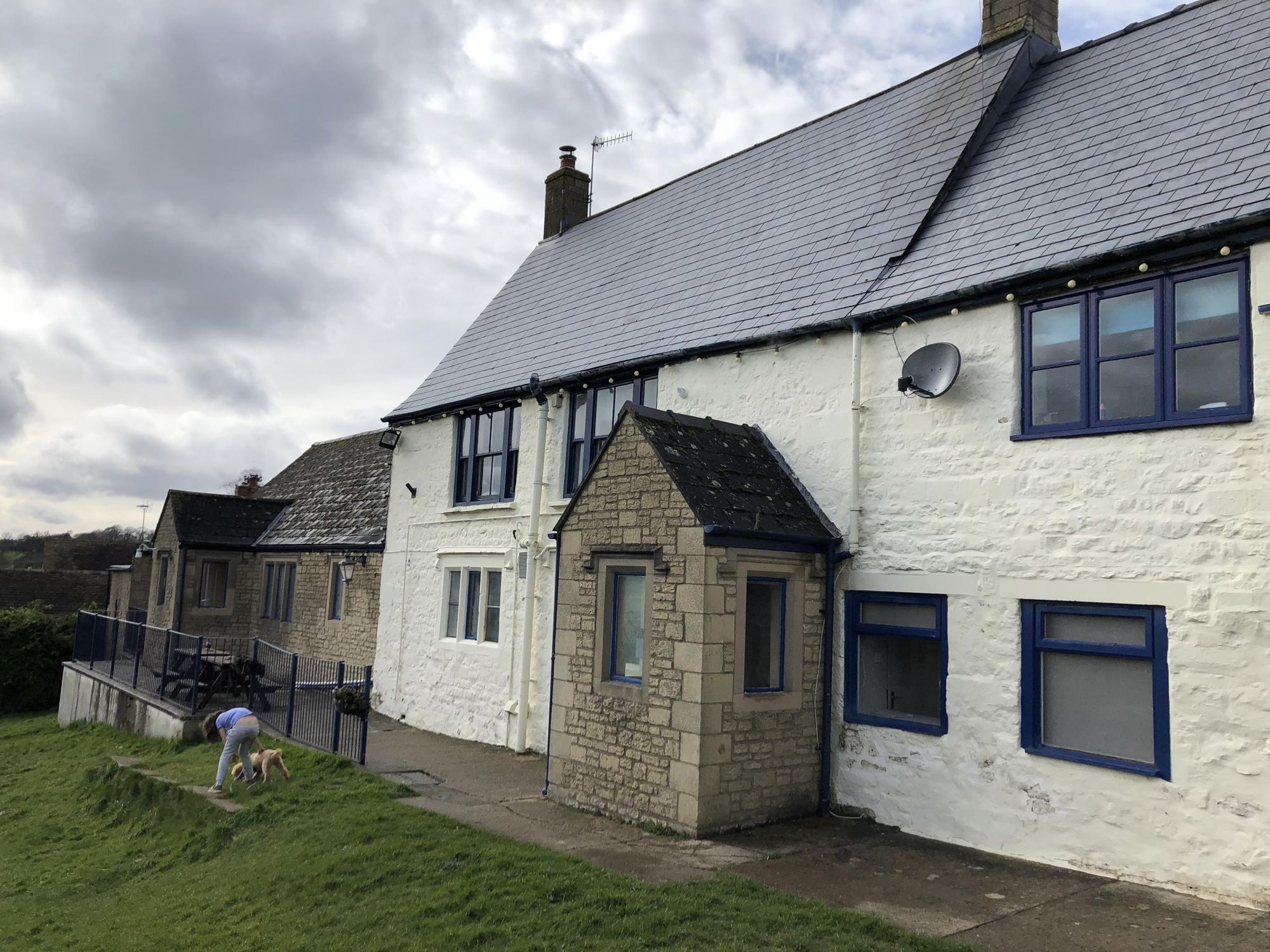 Pub from the garden. (Pub). Published on 15-03-2020