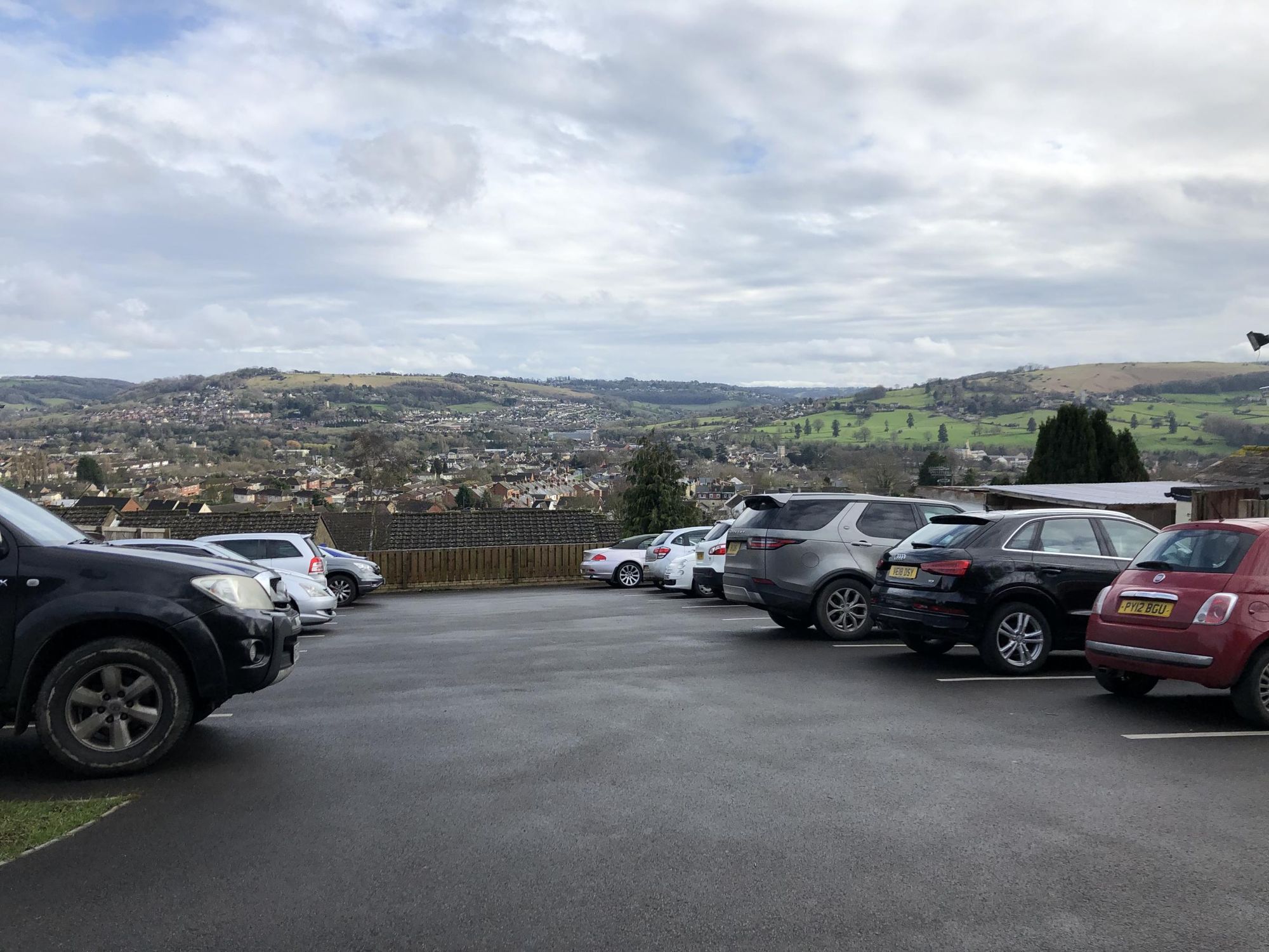 Car Park with the southerly view as backdrop. (External). Published on 15-03-2020