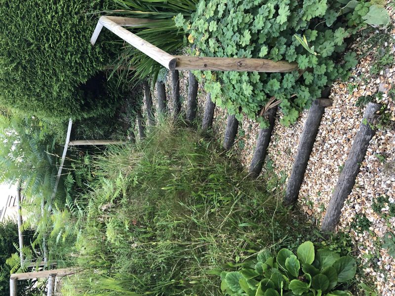 Staps to upper rear garden. (External, Garden). Published on 23-09-2020 
