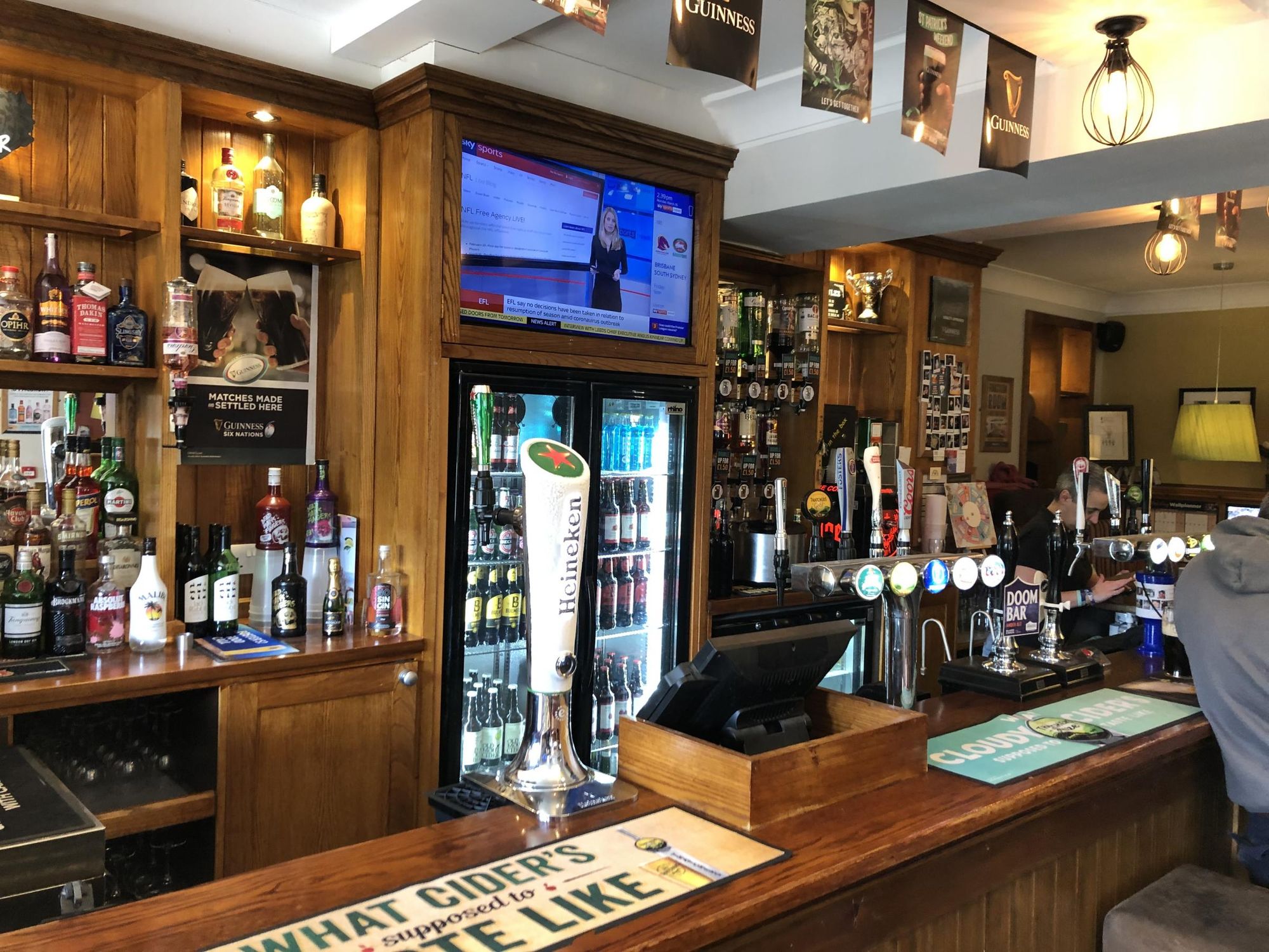 The bar. (Bar). Published on 17-03-2020