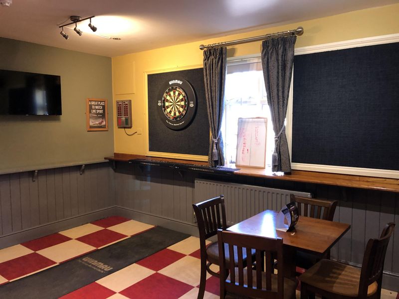 Second dart board in its own room up steps from bar. Published on 17-03-2020