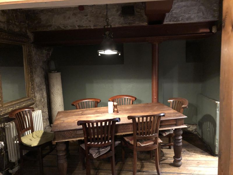 Private dining area adjacent to the bar . Published on 28-10-2022