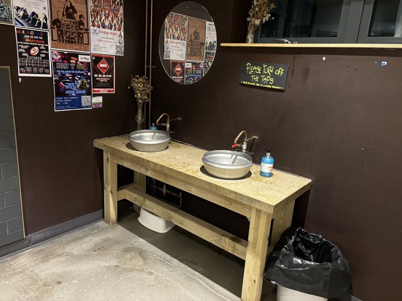 Gents Hand Basins - Note Beer Barrel Origin. Published on 20-01-2025 