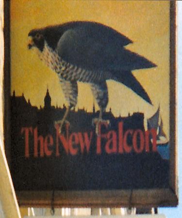 The New Falcon sign. (Pub, Sign). Published on 08-06-2021