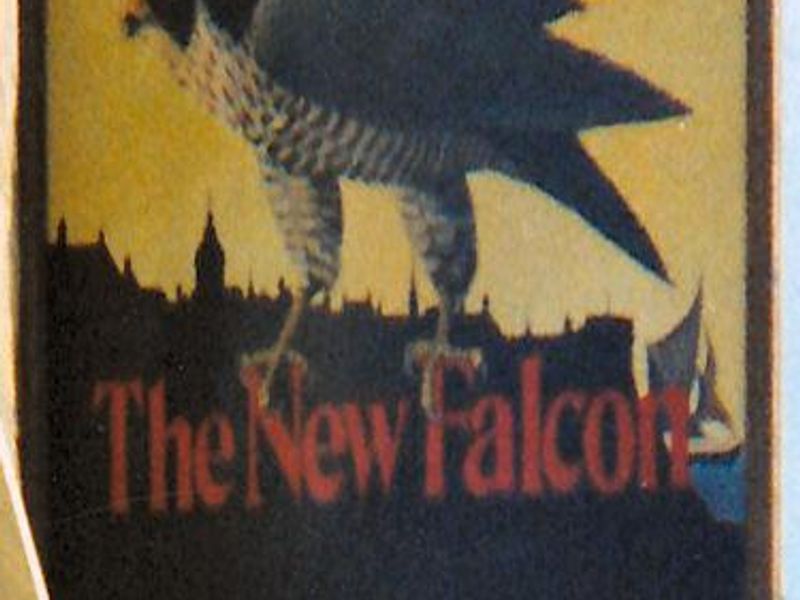 The New Falcon sign. (Pub, Sign). Published on 08-06-2021