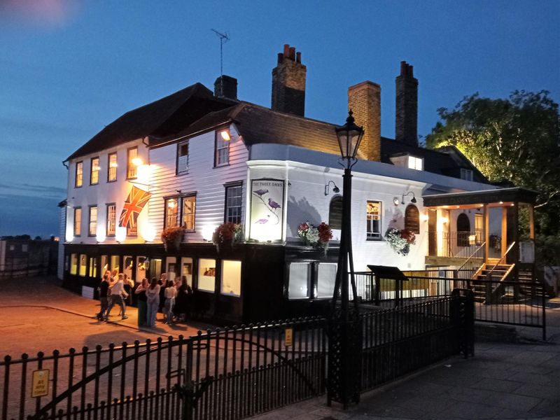A night time streetview. (Pub, External, Key). Published on 29-11-2023