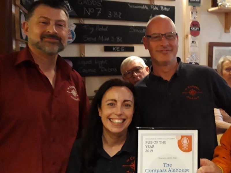 2019 local branch Pub of the Year award presentation. (Publican, Branch, Award). Published on 24-07-2024