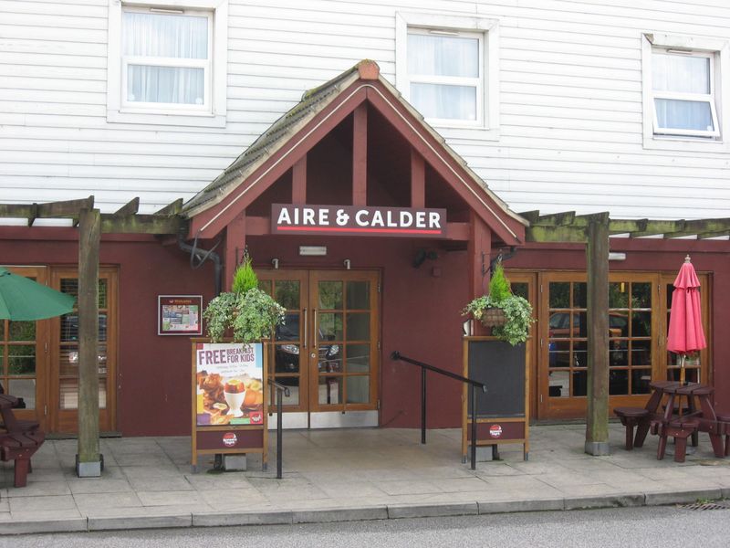 Aire and Calder entrance. (Pub, External). Published on 07-08-2017