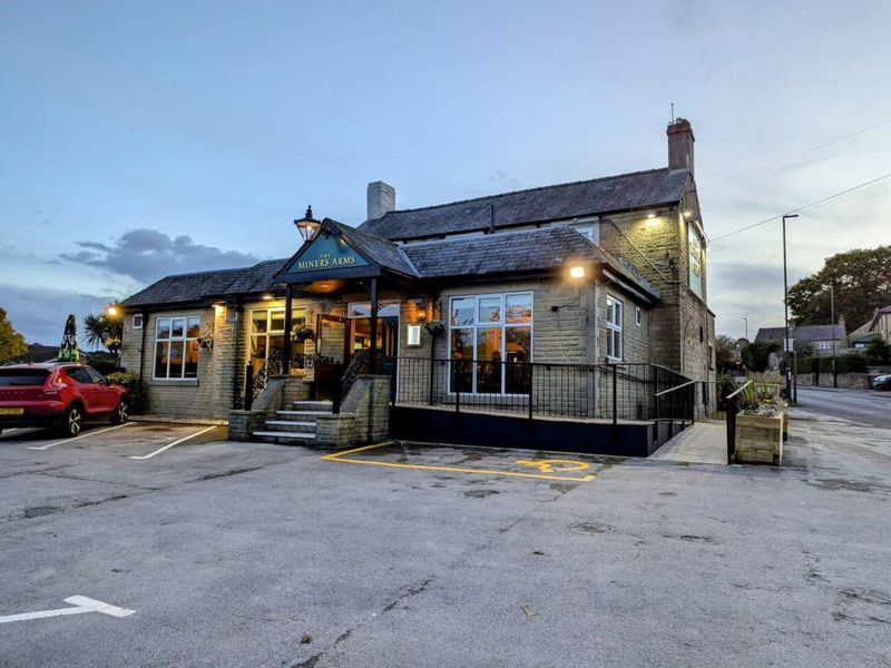 Exterior of the Miners Arms (October 2024). (Pub, External, Key). Published on 11-10-2024