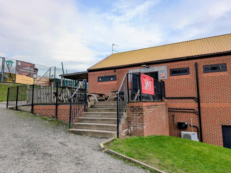 Exterior of Fox in the Box Bar (December 2025). (Pub, External, Garden, Key). Published on 15-12-2025