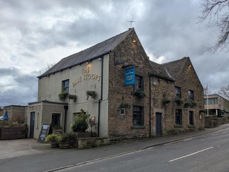 Exterior of The Blue Stoops (March 2025). (Pub, External, Sign, Key). Published on 26-03-2025
