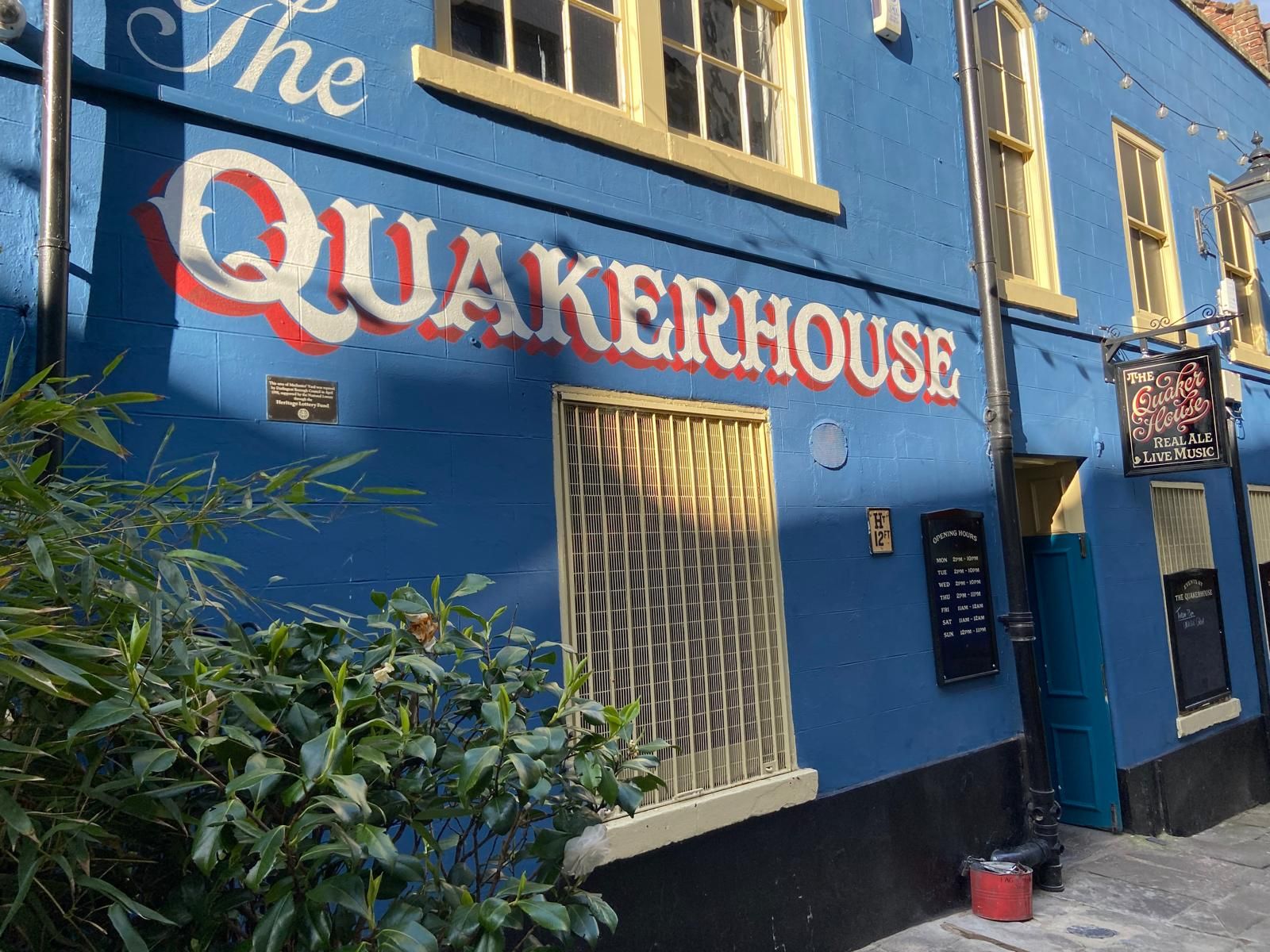 Quakerhouse. (Pub, External). Published on 01-01-1970