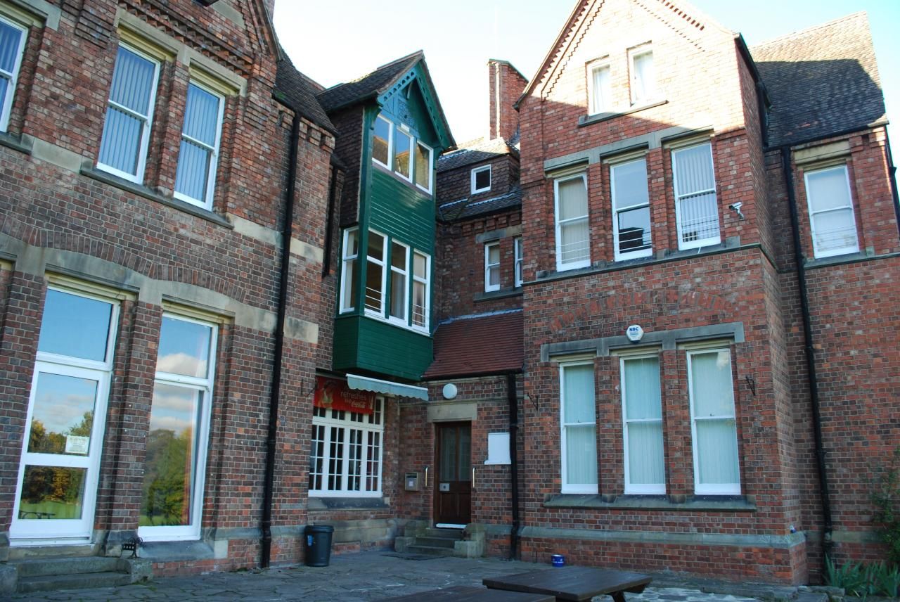 view of the back of main building. (Pub, External, Key). Published on 01-01-1970