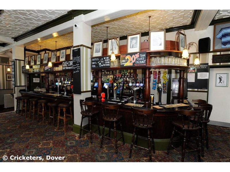 Cricketers, Dover - Bar #1 © Cricketers. (Pub, Bar). Published on 16-04-2021