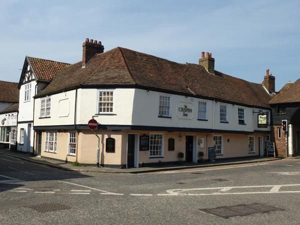 Crispin Inn, Sandwich - External © Tony Wells. (Pub, External, Key). Published on 04-04-2015
