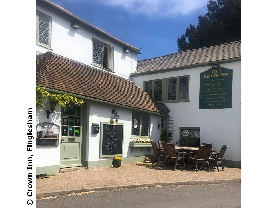 Crown Inn, Finglesham - External © Crown Inn. (Pub, External, Key). Published on 08-06-2021