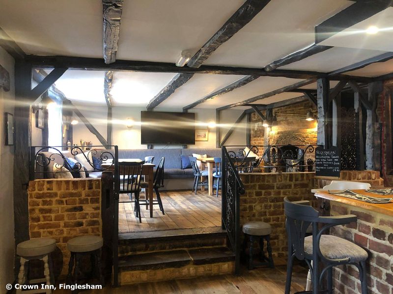 Crown Inn, Finglesham - Bar #3 © Crown Inn. (Pub, Bar). Published on 08-06-2021 