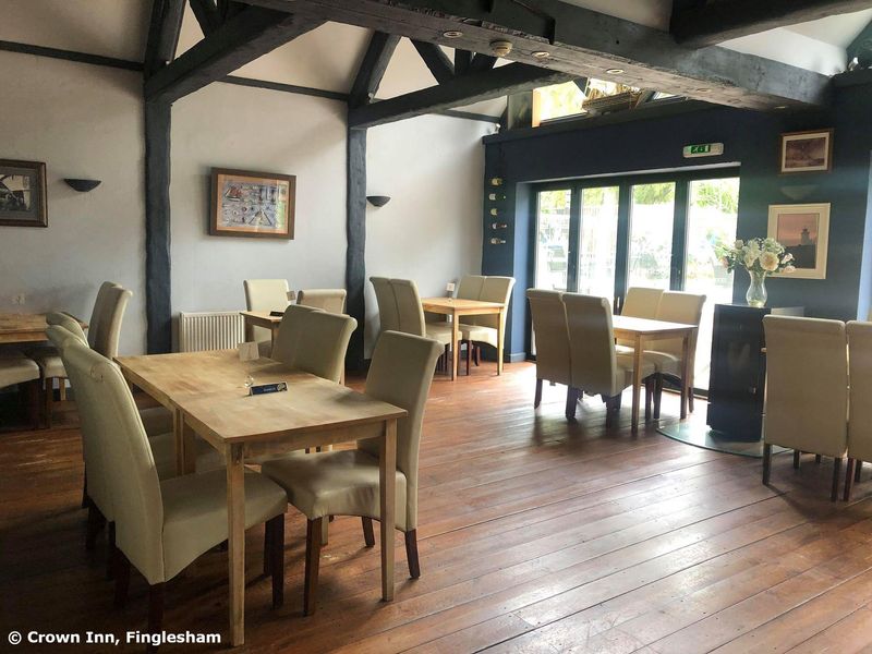 Crown Inn, Finglesham - Restaurant © Crown Inn. (Pub, Restaurant). Published on 08-06-2021 