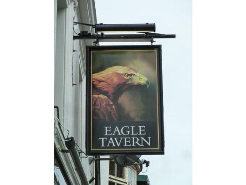 Eagle Tavern, Deal - Sign © Tony Wells. (Pub, Sign). Published on 04-05-2015