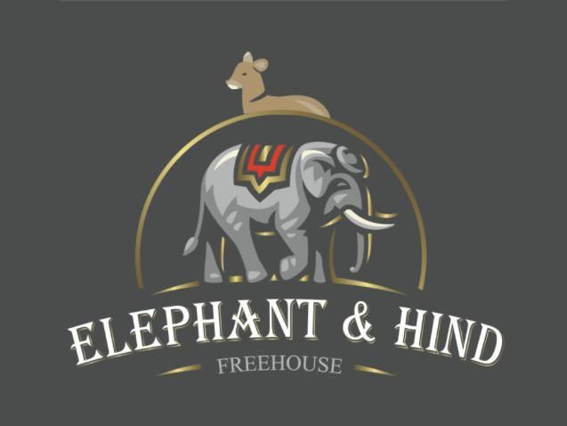 Elephant & Hind, Dover - Sign © Tony Wells.. (Pub, Sign). Published on 15-07-2019