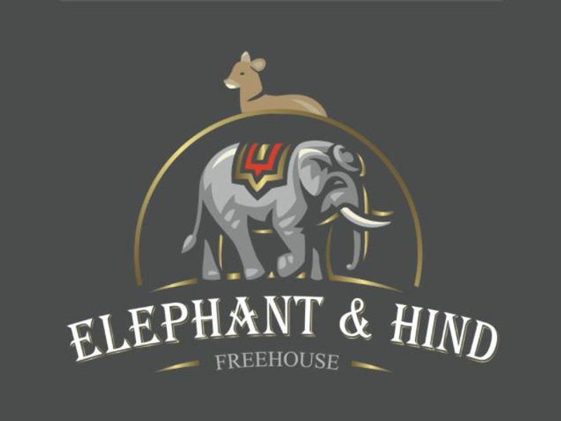 Elephant & Hind, Dover - Sign © Tony Wells.. (Pub, Sign). Published on 15-07-2019