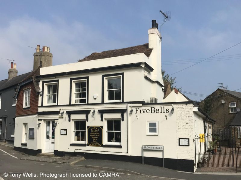 Five Bells, Ringwould - External © Tony Wells. (Pub, External, Key). Published on 25-06-2025