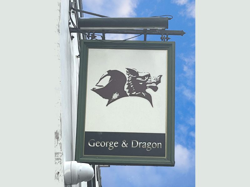 George & Dragon, Sandwich - Sign © Tony Wells. (Pub, Sign). Published on 26-06-2025 