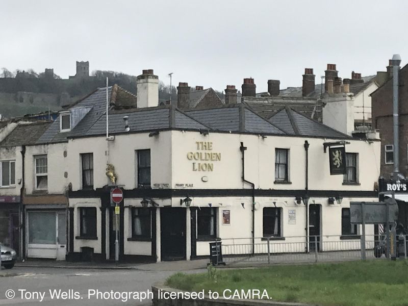 Golden Lion, Dover - External © Tony Wells. (Pub, External, Key). Published on 19-12-2024