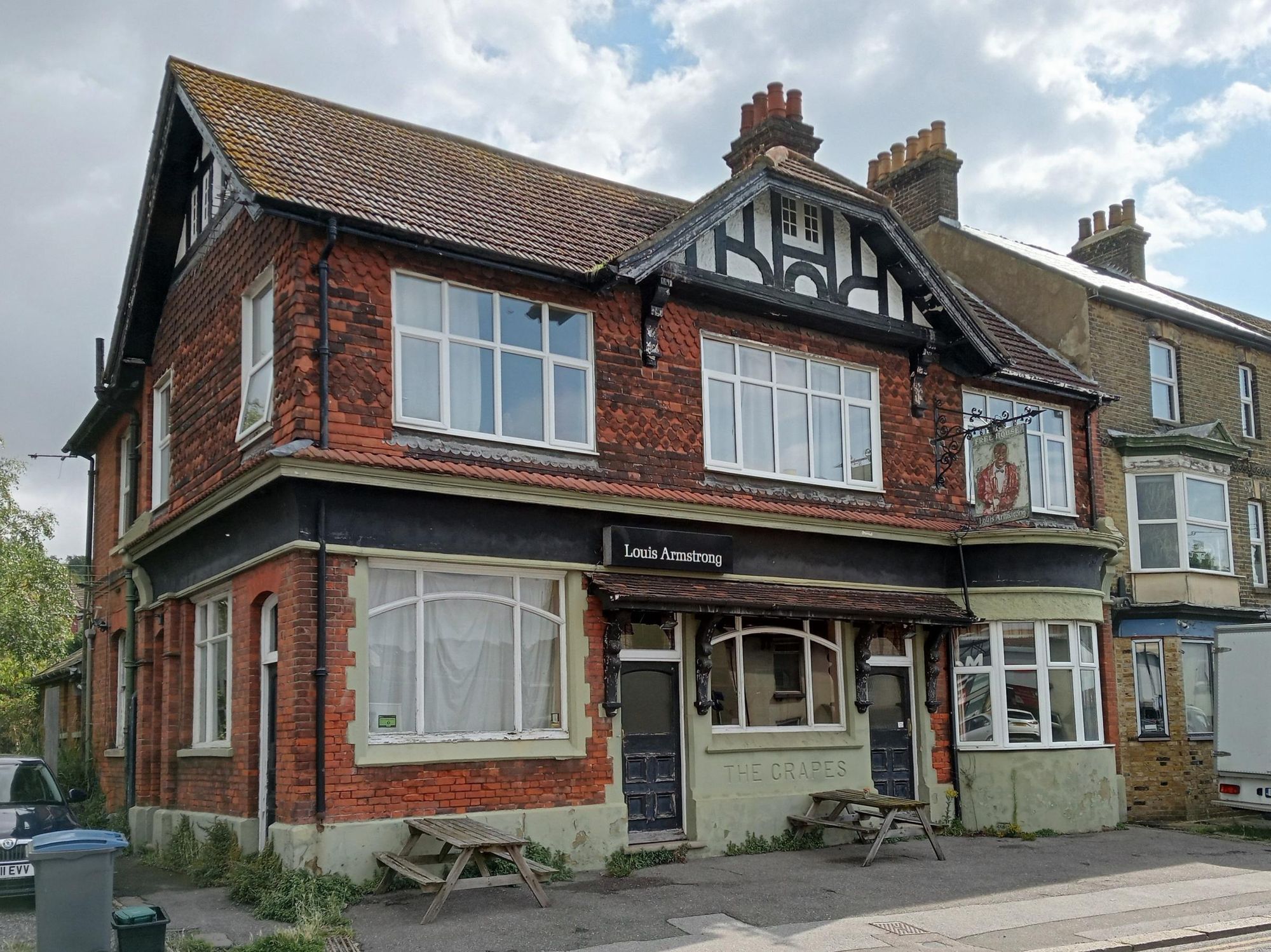 Louis Armstrong, Dover - External © Pete Leathard. (Pub, External, Key). Published on 02-11-2023