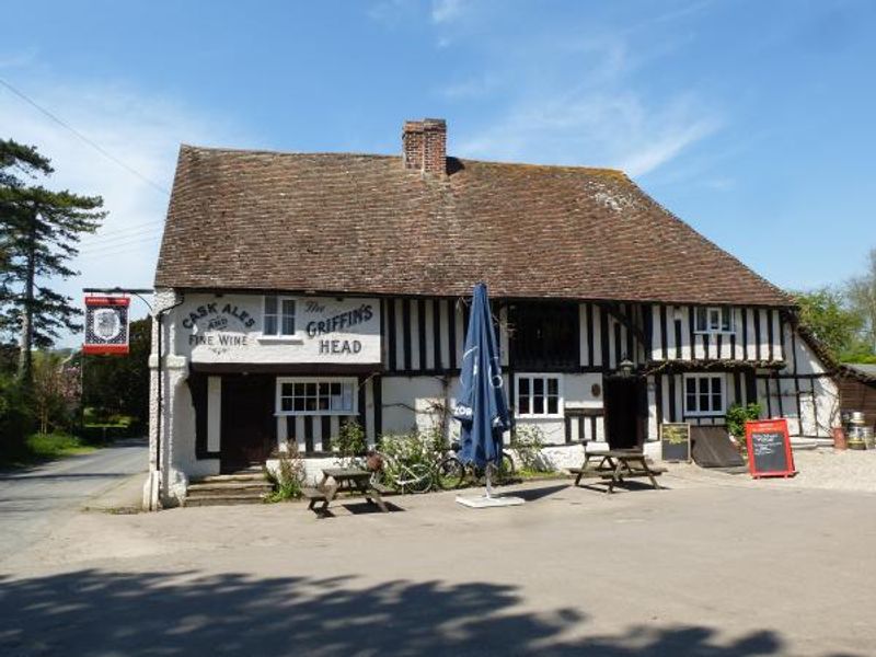 Griffins Head, Chillenden - External © Tony Wells. (Pub, External, Key). Published on 08-05-2016