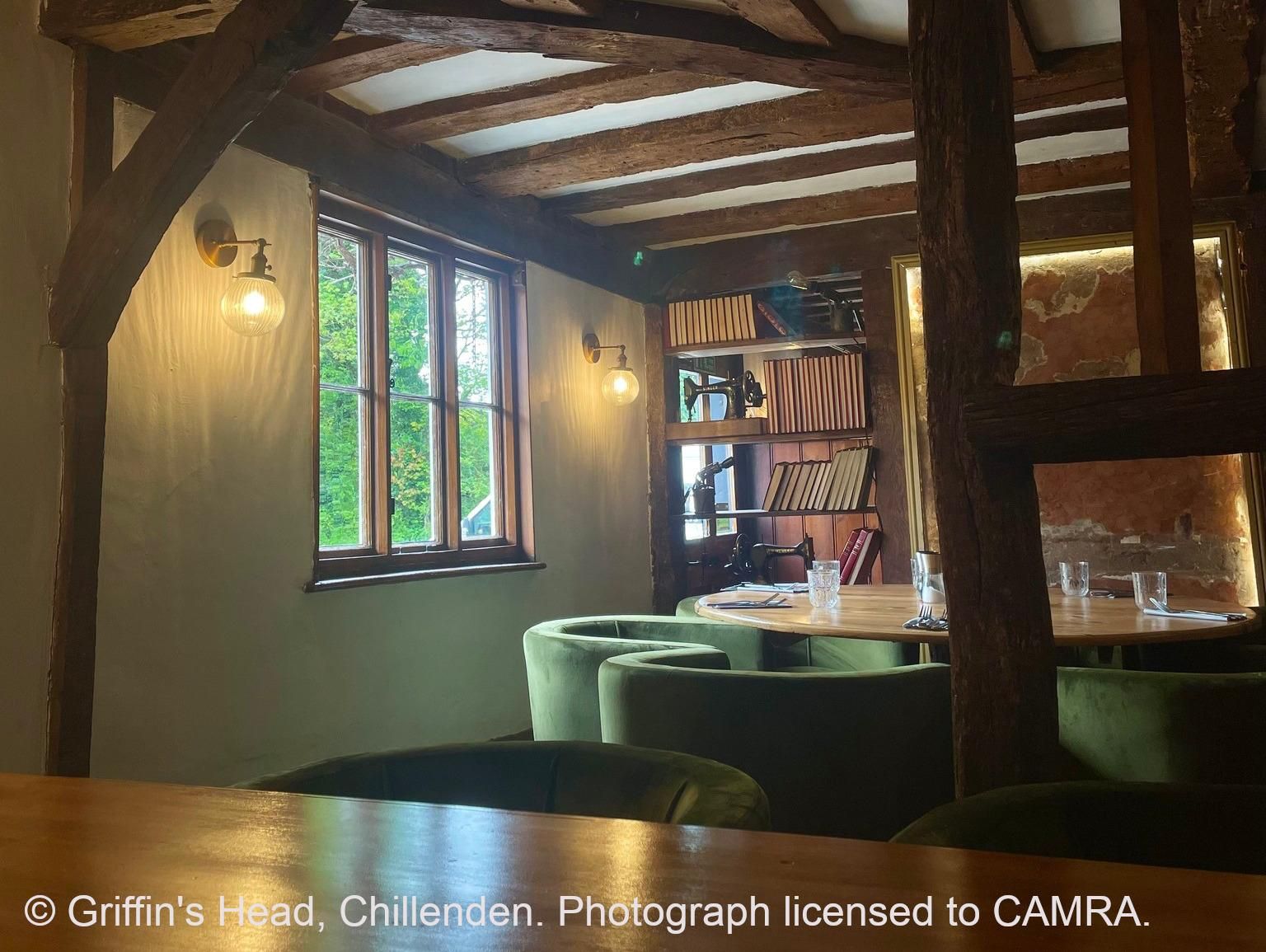 Griffins Head, Chillenden - Bar © Griffin's Head, Chillenden. (Pub, Bar). Published on 01-06-2025