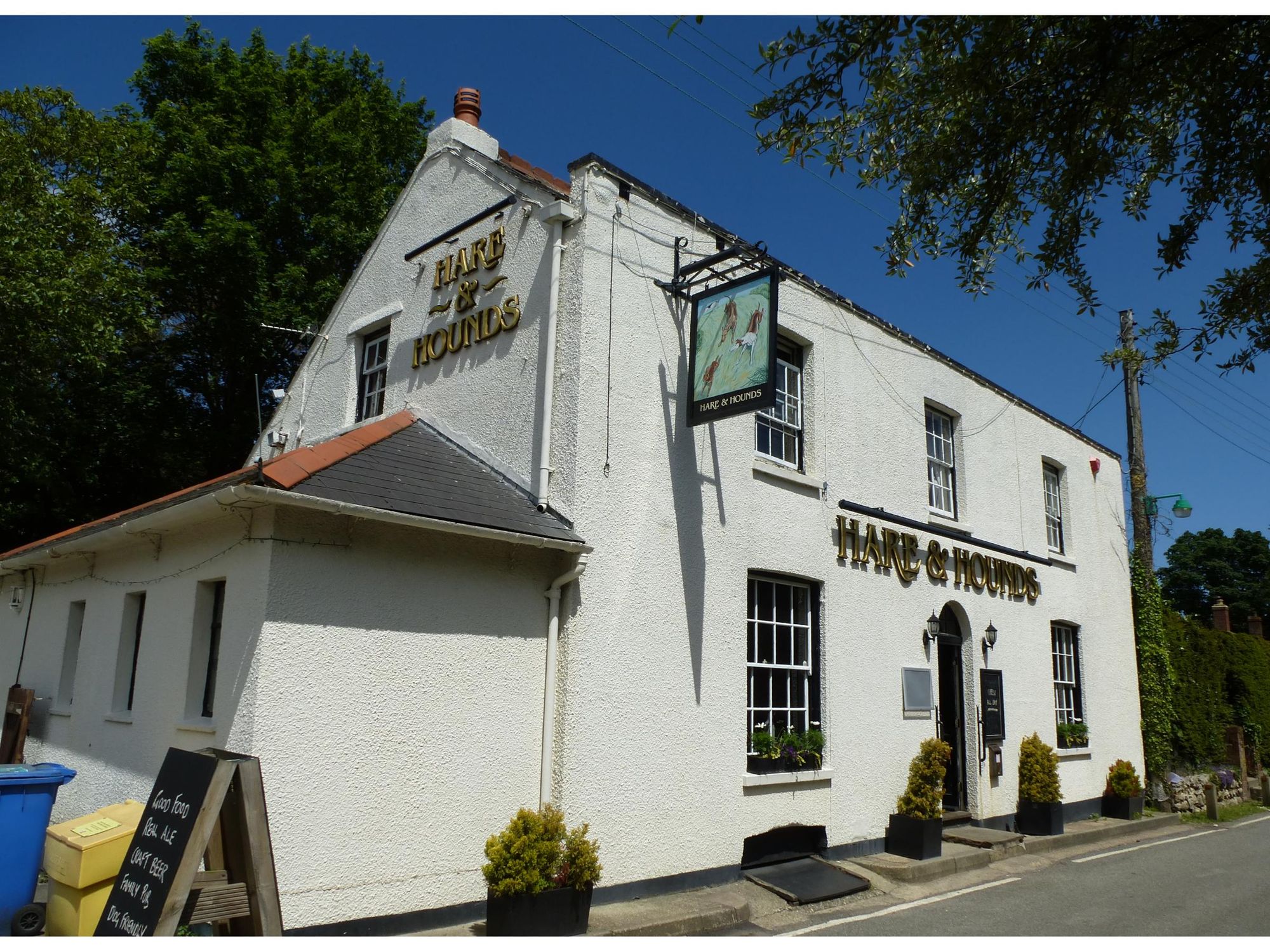 Hare & Hounds, Northbourne - External © Tony Wells. (Pub, External, Key). Published on 13-10-2022
