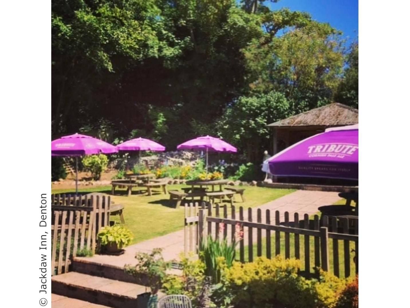 Jackdaw Inn, Denton - Garden © Jackdaw Inn. (Pub, Garden). Published on 13-12-2021