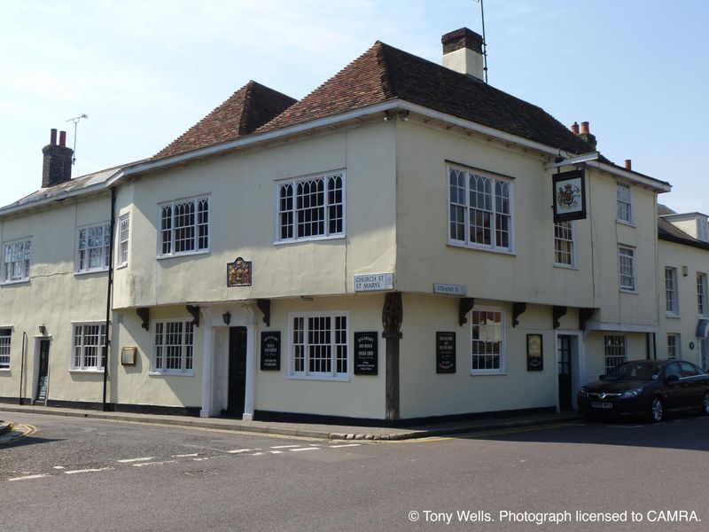 Kings Arms Hotel, Sandwich - External #1 © Tony Wells. (Pub, External, Key). Published on 21-05-2024