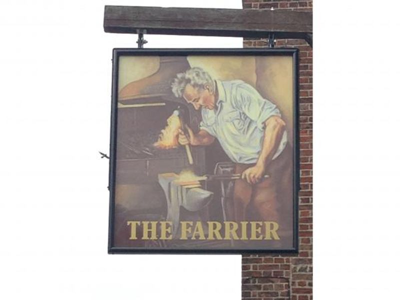 Farrier, Deal - Sign © . (Pub, Sign). Published on 14-03-2016