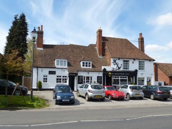 Anchor Inn, Wingham - External © Tony Wells. (Pub, External, Key). Published on 02-05-2016