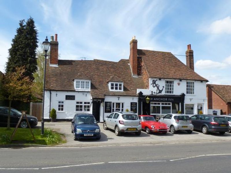 Anchor Inn, Wingham - External © Tony Wells. (Pub, External, Key). Published on 02-05-2016