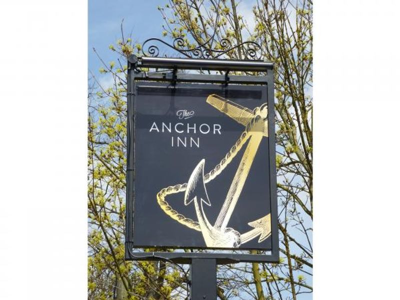 Anchor Inn, Wingham - Sign #1 © Tony Wells. (Pub, Sign). Published on 02-05-2016