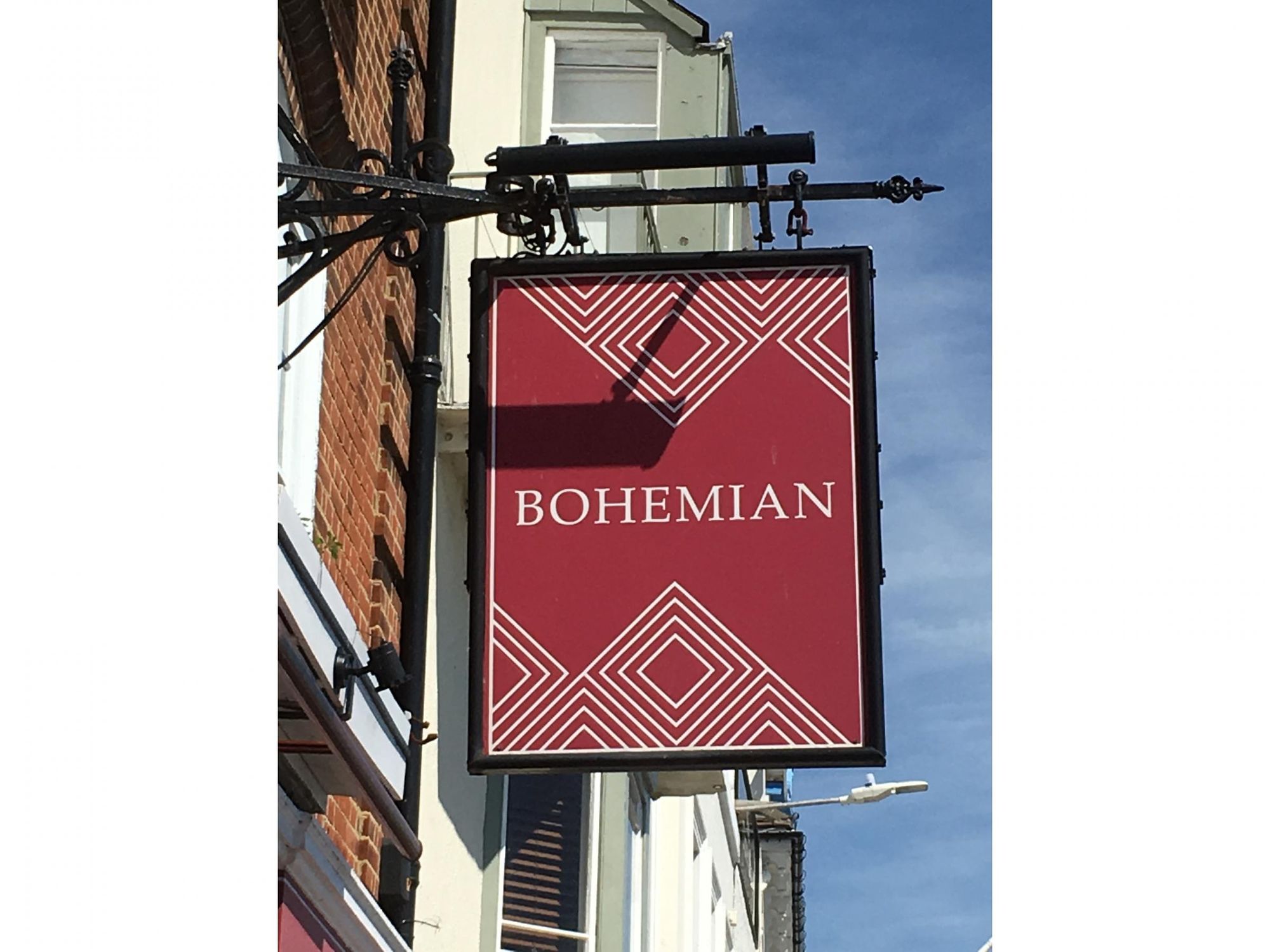 Bohemian, Deal - Sign #2 © Tony Wells. (Pub, Sign). Published on 23-06-2019