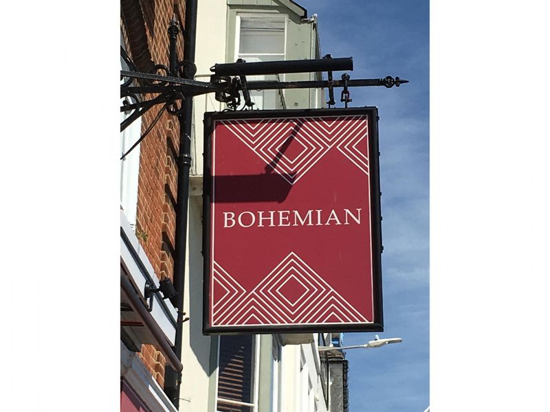 Bohemian, Deal - Sign #2 © Tony Wells. (Pub, Sign). Published on 23-06-2019