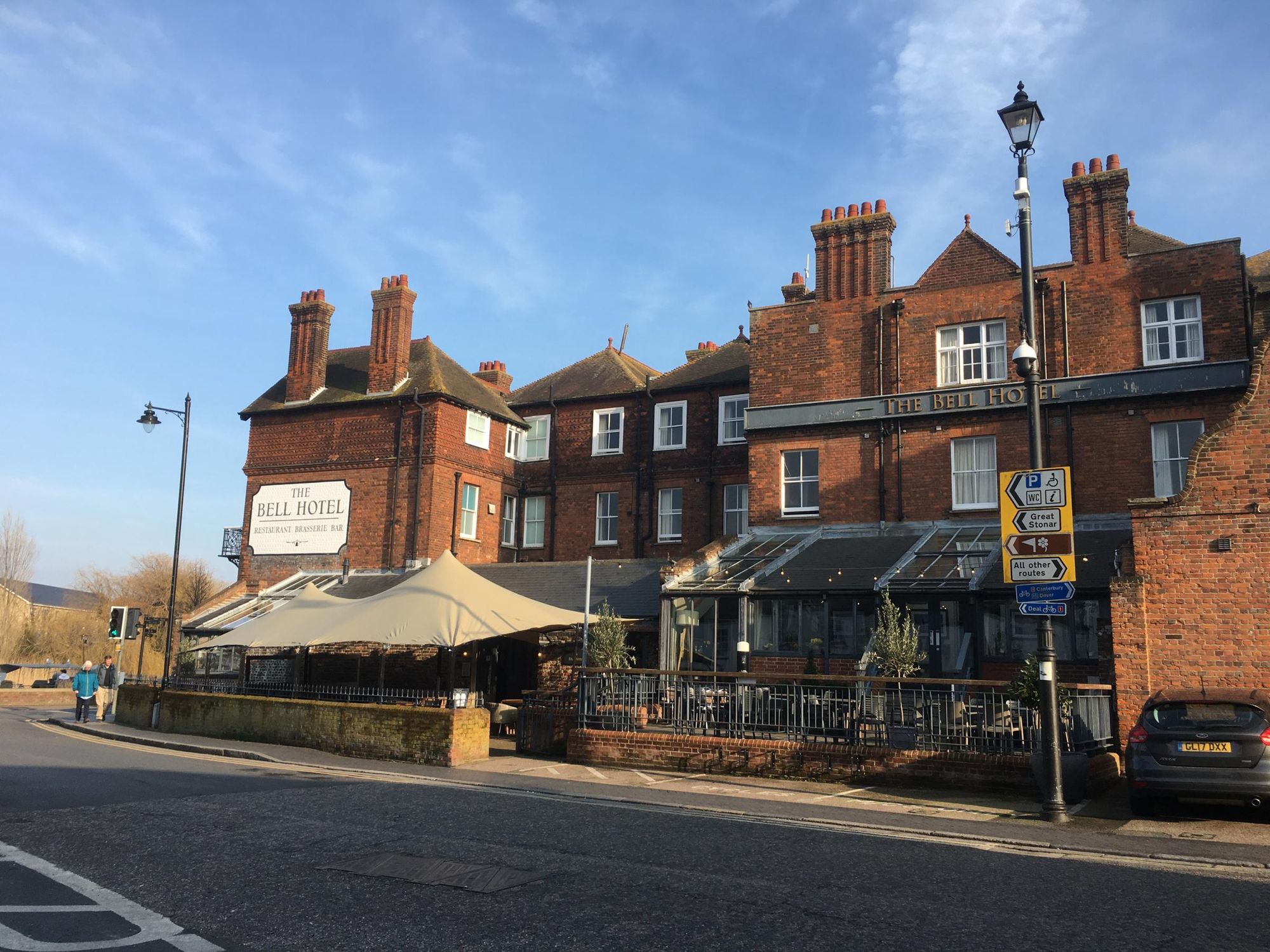 Bell Hotel, Sandwich - External #2 © Tony Wells. (Pub, External). Published on 07-03-2022